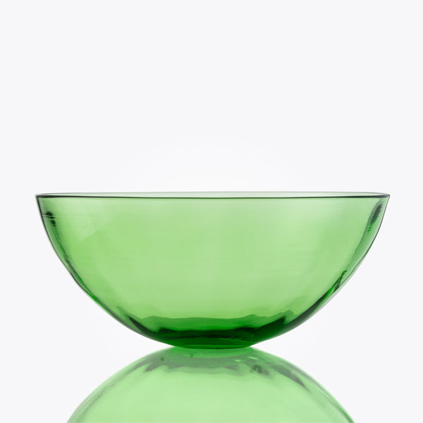 Summer Glass Skål LARGE, Grass Green