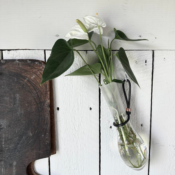 Hæng blomsterne op på væggen