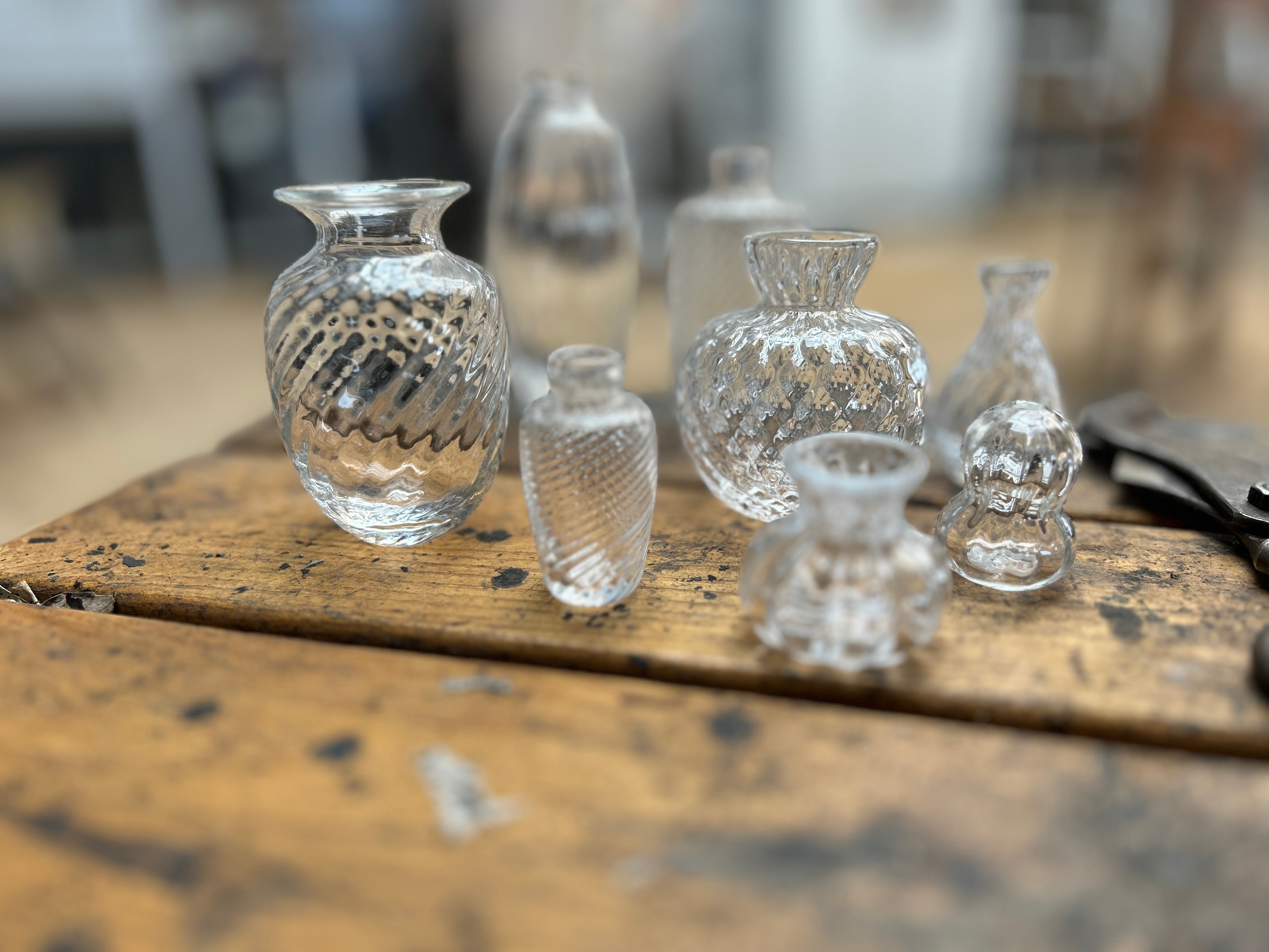 Små og medium vaser – Baltic Sea Glass