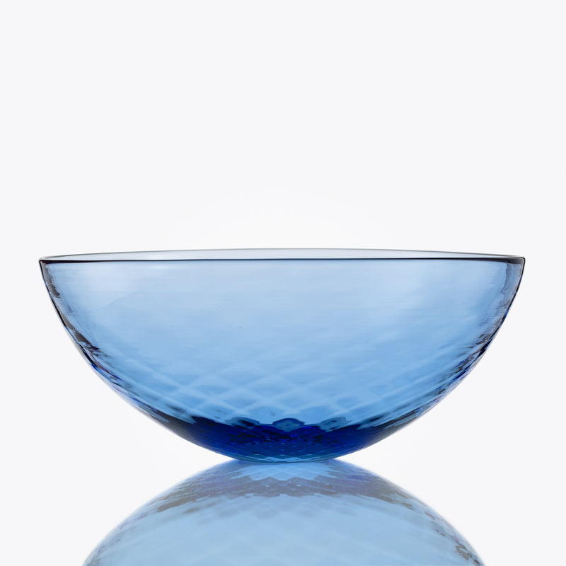 Summer Glass Skål LARGE, Soft Blue