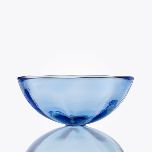 Summer Glass Skål MEDIUM, Soft Blue