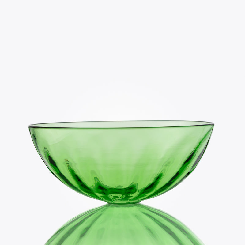 Summer Glass Skål MEDIUM, Grass Green
