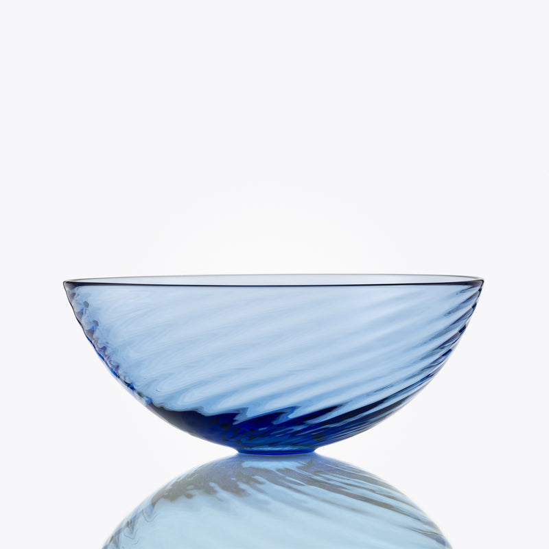 Summer Glass Skål MEDIUM, Soft Blue