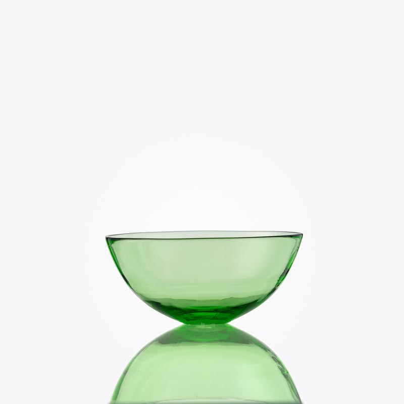 Summer Glass Skål MINI, Grass Green