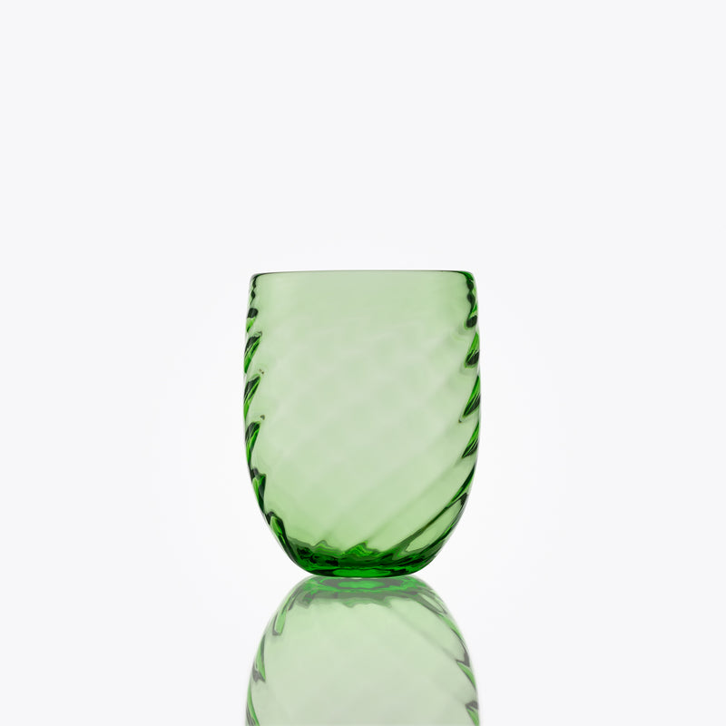 Summer Glass Drink Large, Grass Green