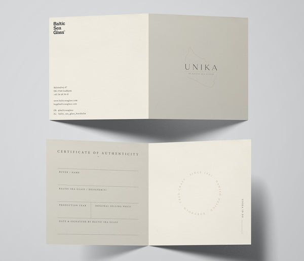 - SOLD - UNIKA by Baltic Sea Glass No. 471606