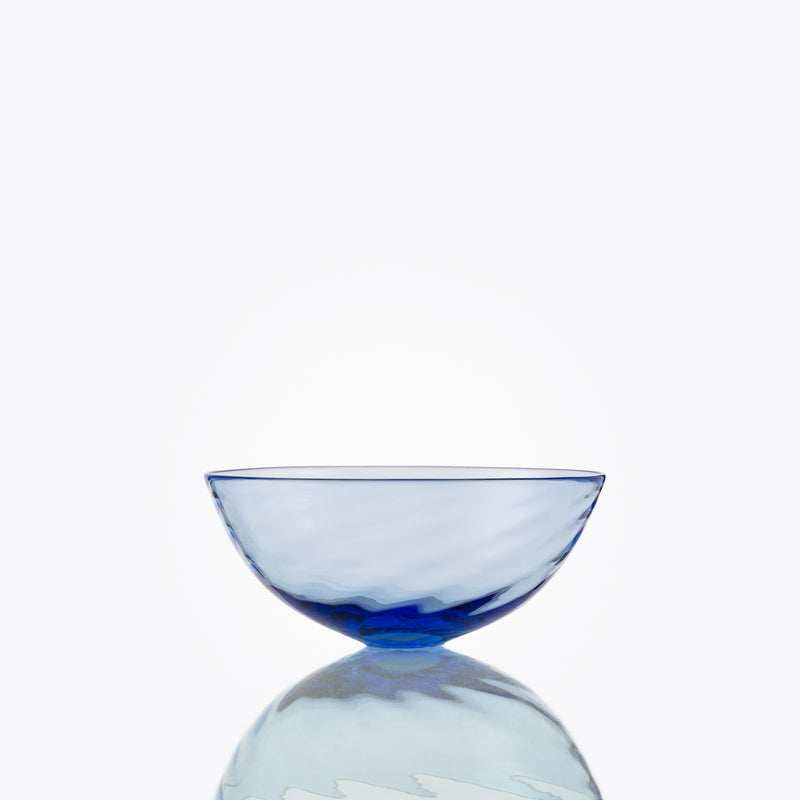 Summer Glass Skål SMALL, Soft Blue